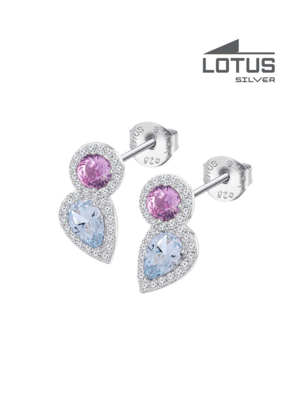 LOTUS SILVER EARRINGS